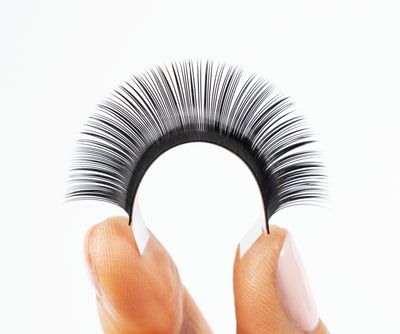 Individual Eyelash Extensions 0.12, C Curl, Single Length Tray